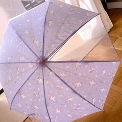 傘　45センチ　ユニコーン　女の子　雨具