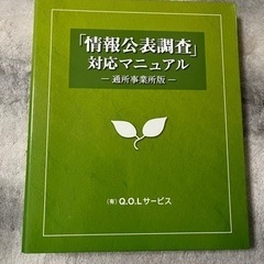 情報公表調査　対応マニュアル　通所事業所版