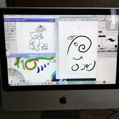 デスクトップPC iMac 20インチ(AppleA1241）とWacomタブレット PTH-640 
