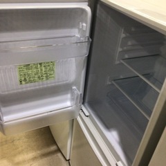 冷蔵庫 SHARP SJ-D14F-W 2020年製 137L