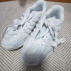 白靴 スニーカー 25.5cm