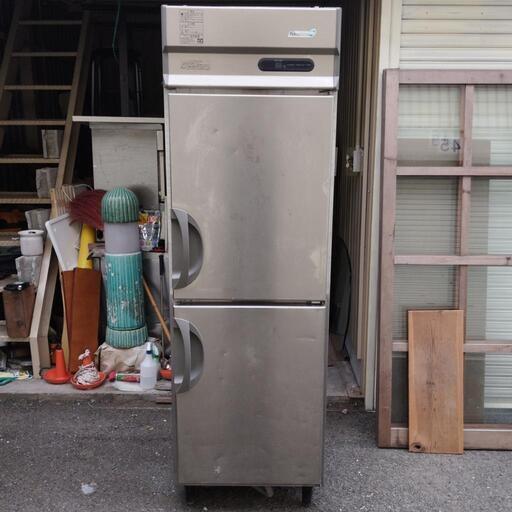 厨房機器　フクシマ　縦型冷蔵庫　通電良好　引取限定