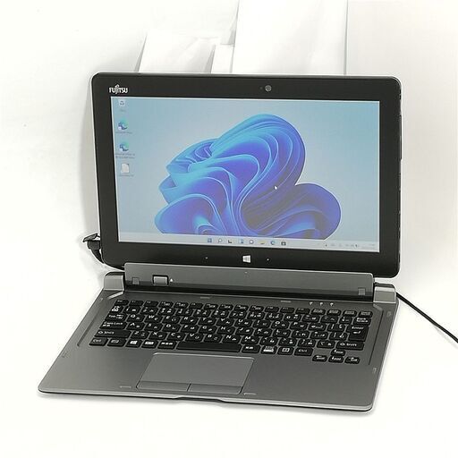 送料無料 日本製 11.6型 タブレット 富士通 Q616/N 中古美品 第6世代 CoreM5 4GB 高速SSD 無線 WiFi Bluetooth Webカメラ Windows11 Office