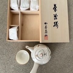 【未使用】香蘭社　急須茶器セット