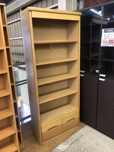 【愛品館八千代店】カリモク　書棚　HT2365