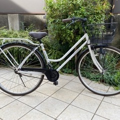 ELEANOR 27インチ 自転車 白