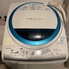 【無料】TOSHIBA 2013年式AW-70VM洗濯機譲ります