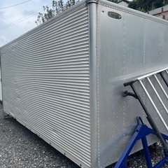 売約済み 2トンロングコンテナ サイドドア付き