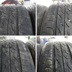 ※在庫全処分セール※【TH-034】三菱純正ホイール+ブリジストンタイヤセット☆165/65R14☆14×4.5J 4穴