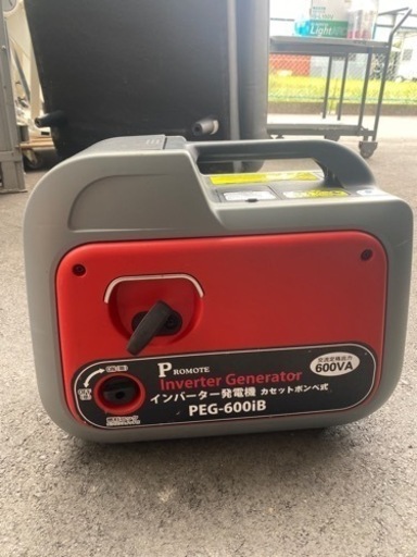 ナカトミ インバーター発電機 PEG600iB ガスボンベ式 アウトドア