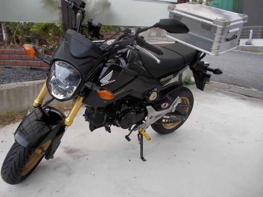 ホンダ　グロム125　黒　14900m 　多分ツーオーナー　奇麗ですよ