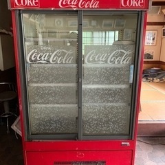 コカコーラの冷蔵庫