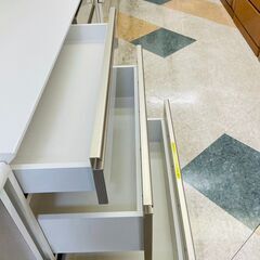 💙綾野製作所 2面レンジボード 🔷定価￥295,900🔷 ソフトクロージング スライド扉💙 253