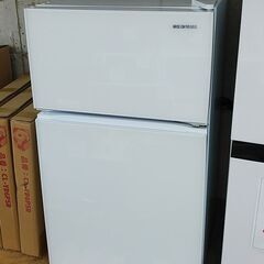 3か月間保証☆配達有り！14000円(税別）アイリスオーヤマ 90L 2ドア冷蔵庫