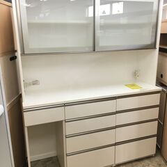 ニトリ キッチンボード 食器棚 モイス ソフトクローズレール ダストBOX 