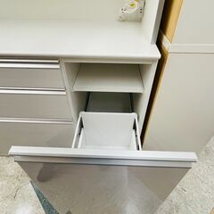 🎵長 2面レンジボード 💜定価￥378.800💜 ソフトクロージング スチームオーブン対応!! 🎵286