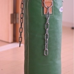 ウイニングサンドバッグ！レアな廃盤品、チャンピオンカラーのグリーン！近隣配達可！ ウイニングサンドバッグ！レアな廃盤品、チャンピオンカラーのグリーン