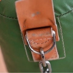 ウイニングサンドバッグ！レアな廃盤品、チャンピオンカラーのグリーン！近隣配達可！