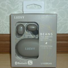 NAGAOKA 完全ワイヤレスイヤホン LUSVY BEANS ...