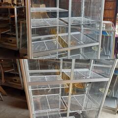 【商談中】ガラス温室 園芸用ヒーター付き TOP-210SW キャスター付き　/TJ-1449 1FO