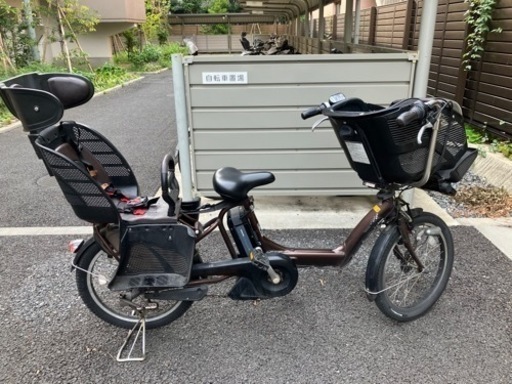 【購入予定者決まりました】中古3人乗り電動アシスト自転車