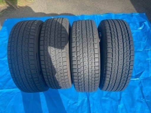 スタッドレスタイヤヨコハマタイヤ ice GUARD G075 SUV用 235/65R17 製造年、週　20年42週 ホイール メーカー　シュナイダー7J-17インチ PCD 5×108