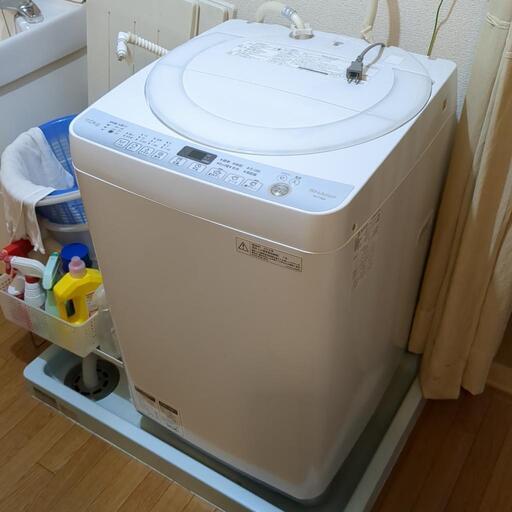 縦型洗濯機　7kg SHARP ES-T709