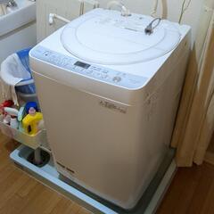 縦型洗濯機　7kg SHARP ET-T709