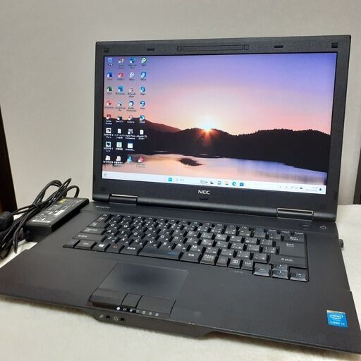 【取引中です】NEC　ハイブリッドドライブ（SSD＋HDD）　15インチ　i5　8GB　Office2021　Wi-Fi　マルチ　Windows11