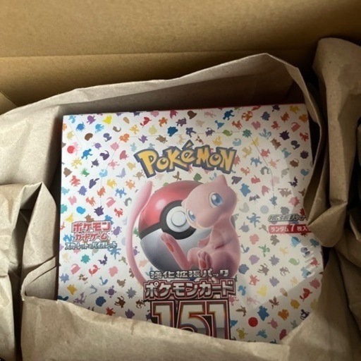 ｛ポケモンセンター産 シュリンク付き｝強化拡張パック ポケモンカード 151