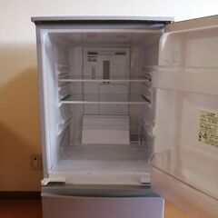 2016年製 137L シャープ冷蔵庫 SJ-D14C-S つけかえどっちもドア
