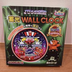 ジャグラー　掛け時計
蓄光WALL CLOCK　ver4　
JU...