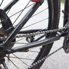 クロスバイク　黒