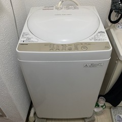 洗濯機（冷蔵庫、電子レンジ、セットでお譲りします。）受付終了