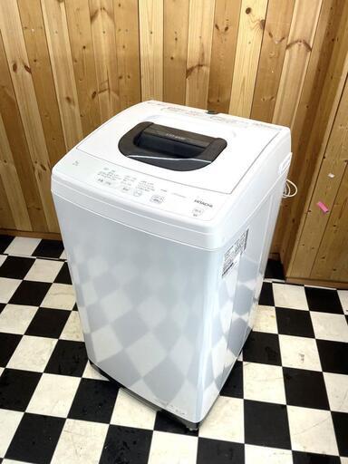 美品　HITACHI 全自動洗濯機　NW-50G 2022年製　5.0kg ホワイト　使用期間約1年半程