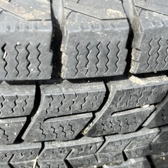 ジムニー用スタッドレスバリ山アルミ付き4本