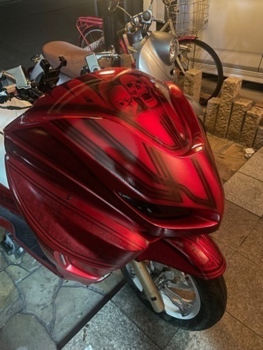 フォルツァmf08 エアサス  ロンホイ　フルカスタム　検マジェ　マグザム　スカブ　ビクスク フォルツァmf08 エアサス ロンホイ フルカスタム 検マジェ マグザム