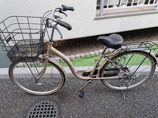 お話中【あさひ自転車　3段変速】シティサイクル26インチ　☆点検済み☆