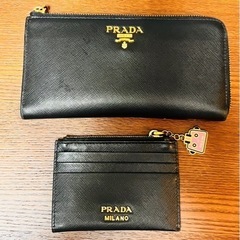 PRADA長財布とコインケースの2点セット