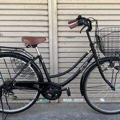 ☆美品 SUNTRUST 26インチ 自転車 シティサイクル 外装6段