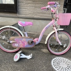 プリンセス　自転車　18インチ