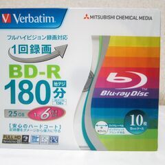 未使用☆録画用BD-R 25GB 6× 10枚 VBR130RP...