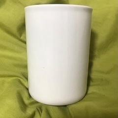 【お話し中】シンプル筒形陶器花瓶