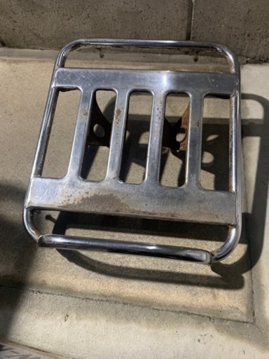 スーパーカブシートとキャリア スーパーカブ（JA10）のロングシート