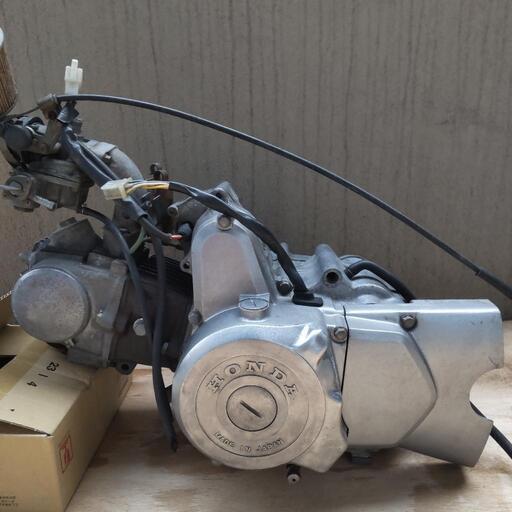 【エンジン】カブ50cc ４速 セル付き