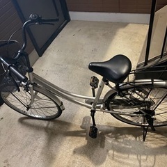普通の自転車(3000円)