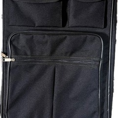 ナイロン製　小型スーツケース　キャリーバー、キャスター付き