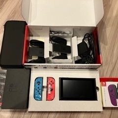 Nintendo Switch 本体 箱とジョイコンとおまけ付き