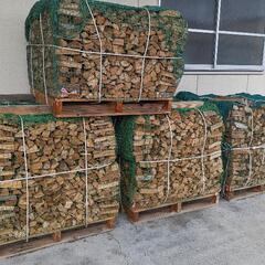 広葉樹ミックス薪 大量 まき 乾燥済み パレット積み込み ichibankanshop_am-km25kg