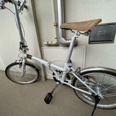 CHEVROLET(シボレー) 20インチ6段折畳自転車 ホワイト
